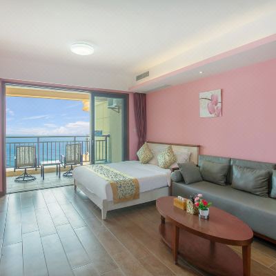 阅海ins180度一房套房-可观日出