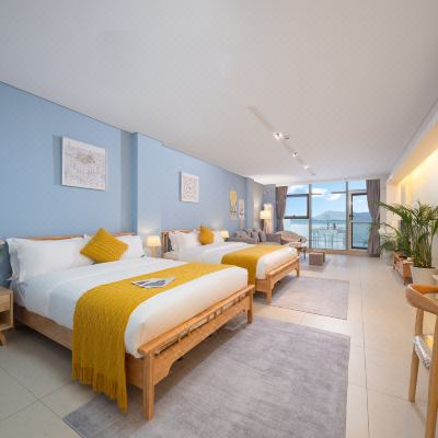 太平湖景·舒适双床房