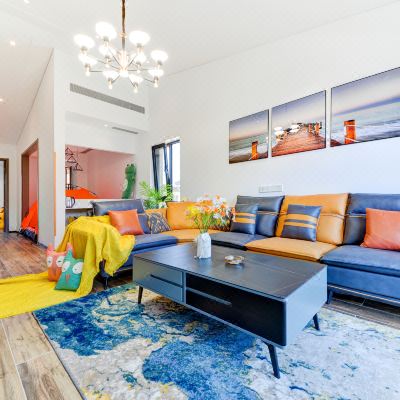 静海三居叠拼上跃别墅（小院+可做饭）