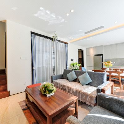 兰舍亲海两居独栋别墅（小院+可烧烤）