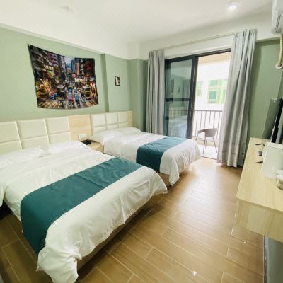 精品园景双床房