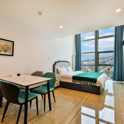 一线海景Loft双床房（东方水城景观）