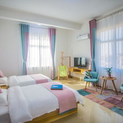 潮霞轩·红霞唱晚双床房