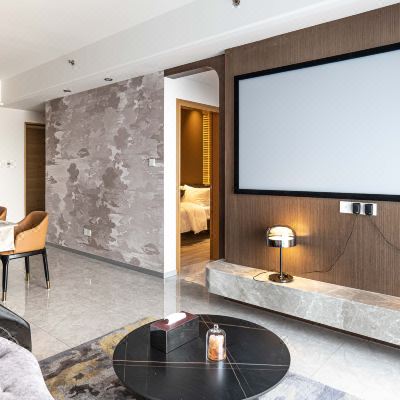 享夜-豪华影院两房-巨幕投影-大床两房一厅