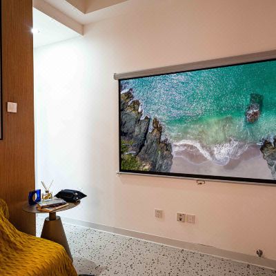 私人影咖情侣观影房（巨幕投影+沉浸式+支持投屏）