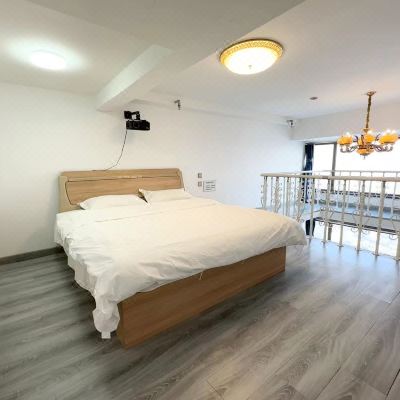 Loft朝花夕拾高层观景双床投影房