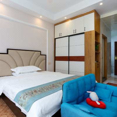 水磨沟豪华大床房网红风