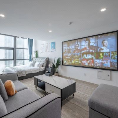 奢华海景IMAX巨幕影院家庭房（极米百寸巨幕+4K 1080P+威尼斯水城日出）