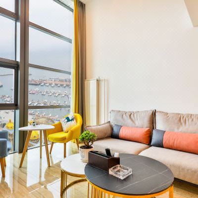 豪华海景音乐喷泉LOFT大床房