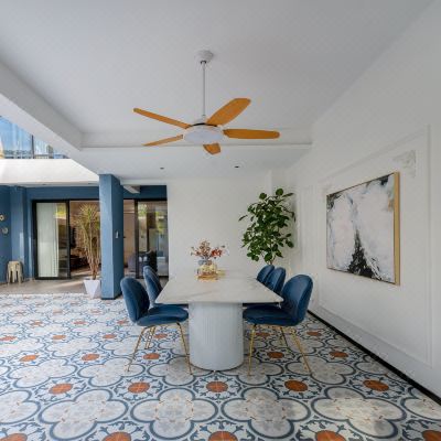 夏天的风·4房7床轰趴别墅·儿童戏水池+庭院烧烤+自动麻将+KTV+全套房