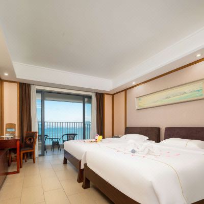 观澜·高级海景双床房（一线海景）
