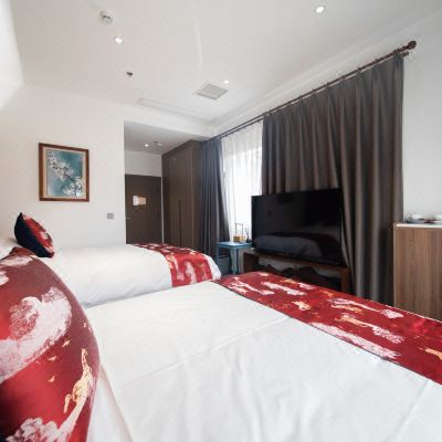 满庭芳·景观双床房