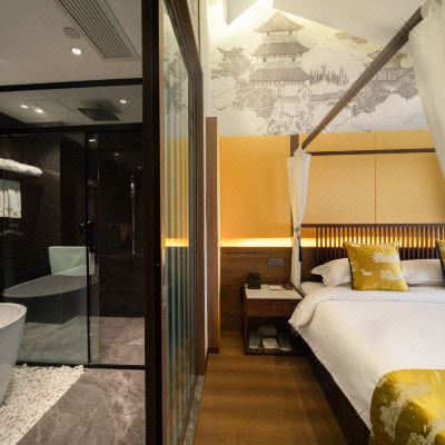 邙山晚眺·洛绣非遗艺术套房