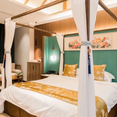 苏幕遮·书画艺术大床房