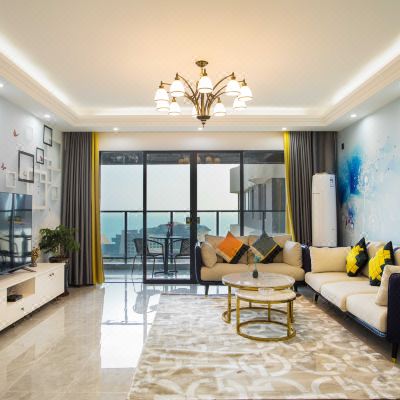 天銮·欧式现代风至尊海景套房-带电动麻将