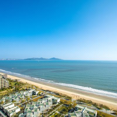 一线海·270度至尊海景亲子套房·躺床看海