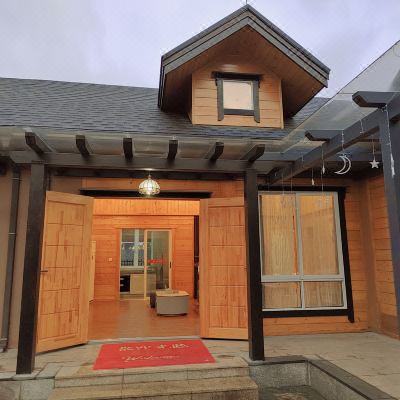 木兰居·木屋别墅（2房4房）-私家庭院+KTV+电动麻将+可烧烤+厨房