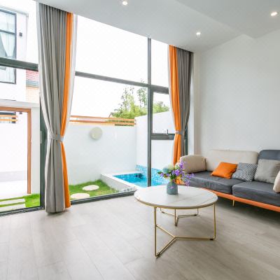 溪涧·庭院泡池大床房