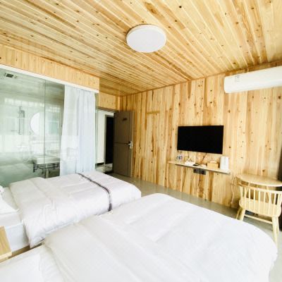 特色木屋双床房