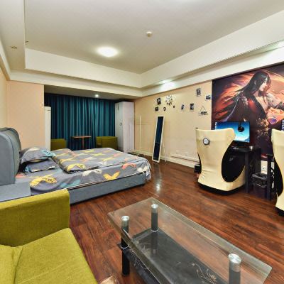 电竞双人大床房[钻石特权]+带投影