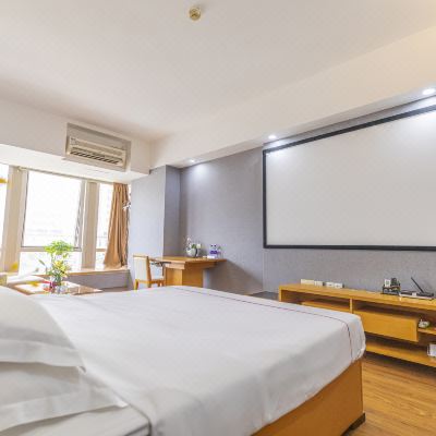 巨幕豪华舒适双床房(畅享影音投屏+洗衣机+夜景）