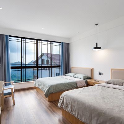 观雨·山景温馨双床房