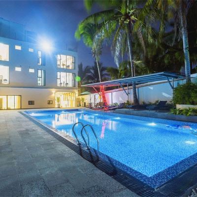 海上芭蕾10房泳池别墅（麻将机+KTV+厨房+烧烤）