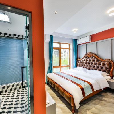 摩登复古大床房