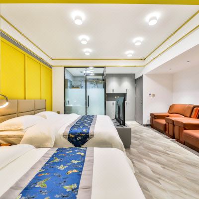 都市轻奢双床房