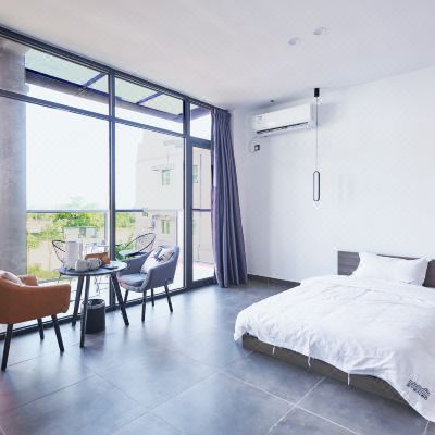 院景阳台双床房