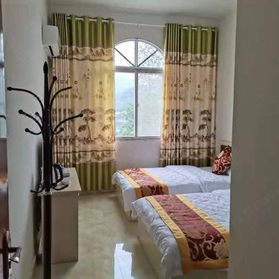 温馨海景双床房