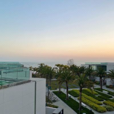 玥海游泳池五房别墅