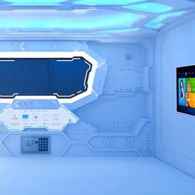 混合豪华横舱 (电视+乳胶床垫)