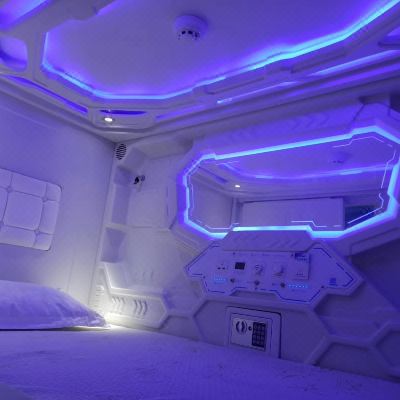 混合双人豪华横舱 (乳胶床垫)