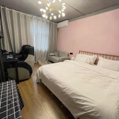 黯焰双魂沉浸式体验电竞大床房[RTX306012G +全英雄全皮肤+罗技G502G610键鼠+165HZ电竞屏]+空调