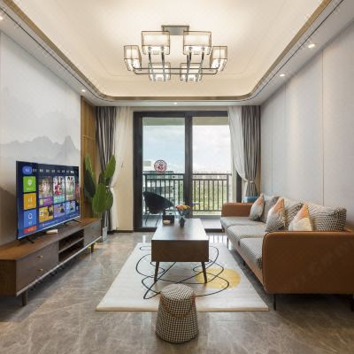 温泉两室一厅套房