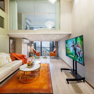 loft豪华独立两居江景房（高空观景）