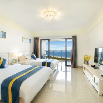 隐逸海景双床房