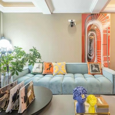 江景两室一厅麻将影院套房