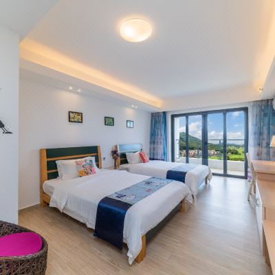 舒适田园风景双床房