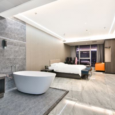 空中情侣电竞大床房[3070显卡+游戏特权+万兆光纤]（洗衣机+爱奇艺会员）