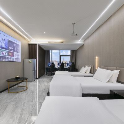 城市之巅空中电竞三人间[3070显卡+游戏特权+万兆光纤]（洗衣机+爱奇艺会员）