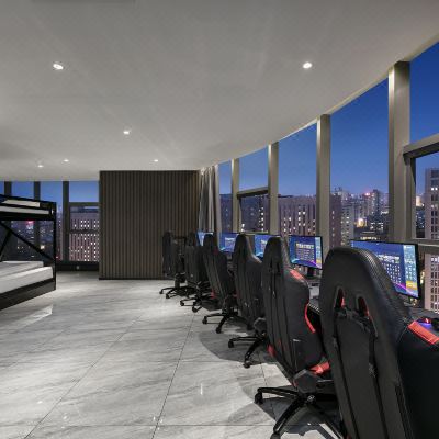 城市之巅空中电竞麻将五人间[3070显卡+游戏特权+万兆光纤]（洗衣机+爱奇艺会员）