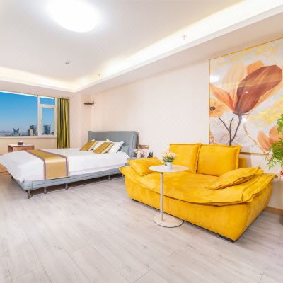 巨幕江景麻将投影房