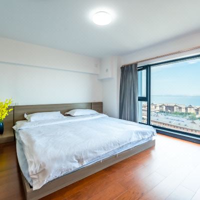 商务轻奢海景双床投影套房