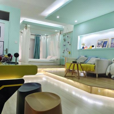 清新日式榻榻米房