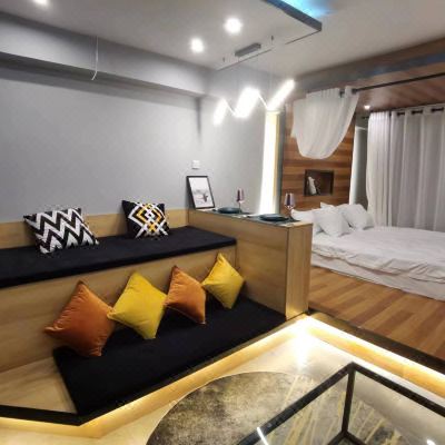 麻将投影四人榻榻米游戏机房