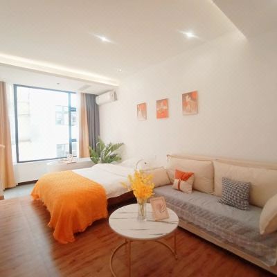 雅欢·榻榻米景观两居家庭双床套房（智能马桶+浴缸+沙发）