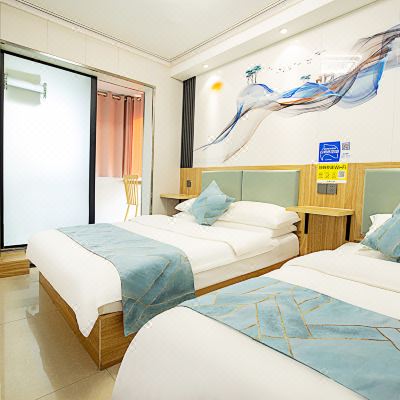 怡享双床房（酒店提供自助洗衣房）