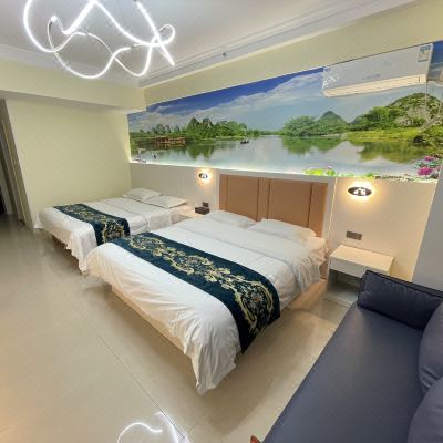 豪华温馨家庭房